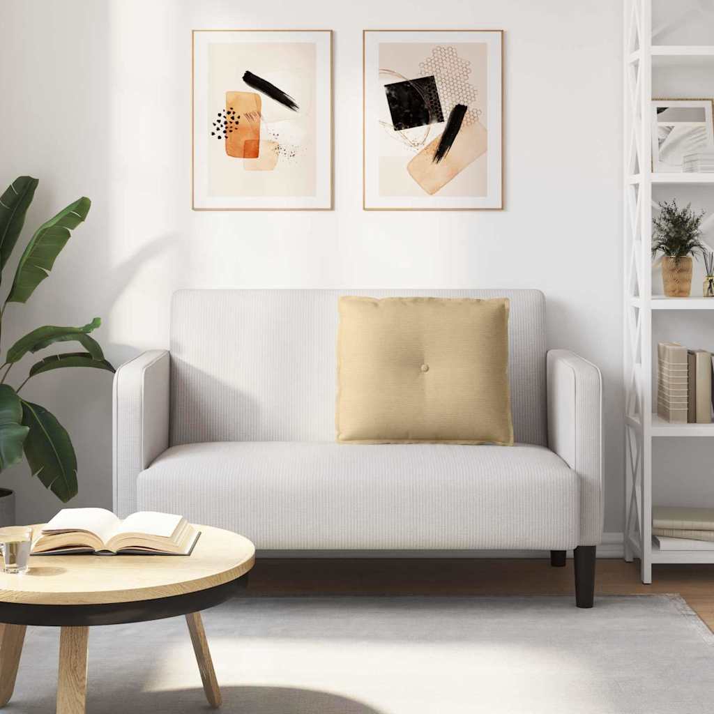 Μαξιλάρι Πλάτης Γκρι Πράσινο 60 x 50 cm Υφασμάτινο Κορντουρά