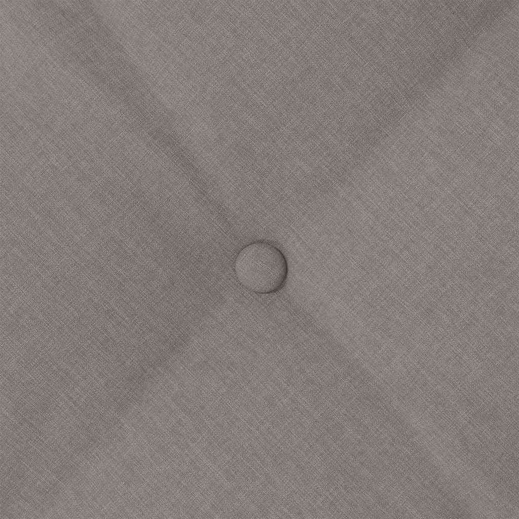 Μαξιλάρι Πλάτης Taupe 120 x 19 x 50 εκ ύφασμα