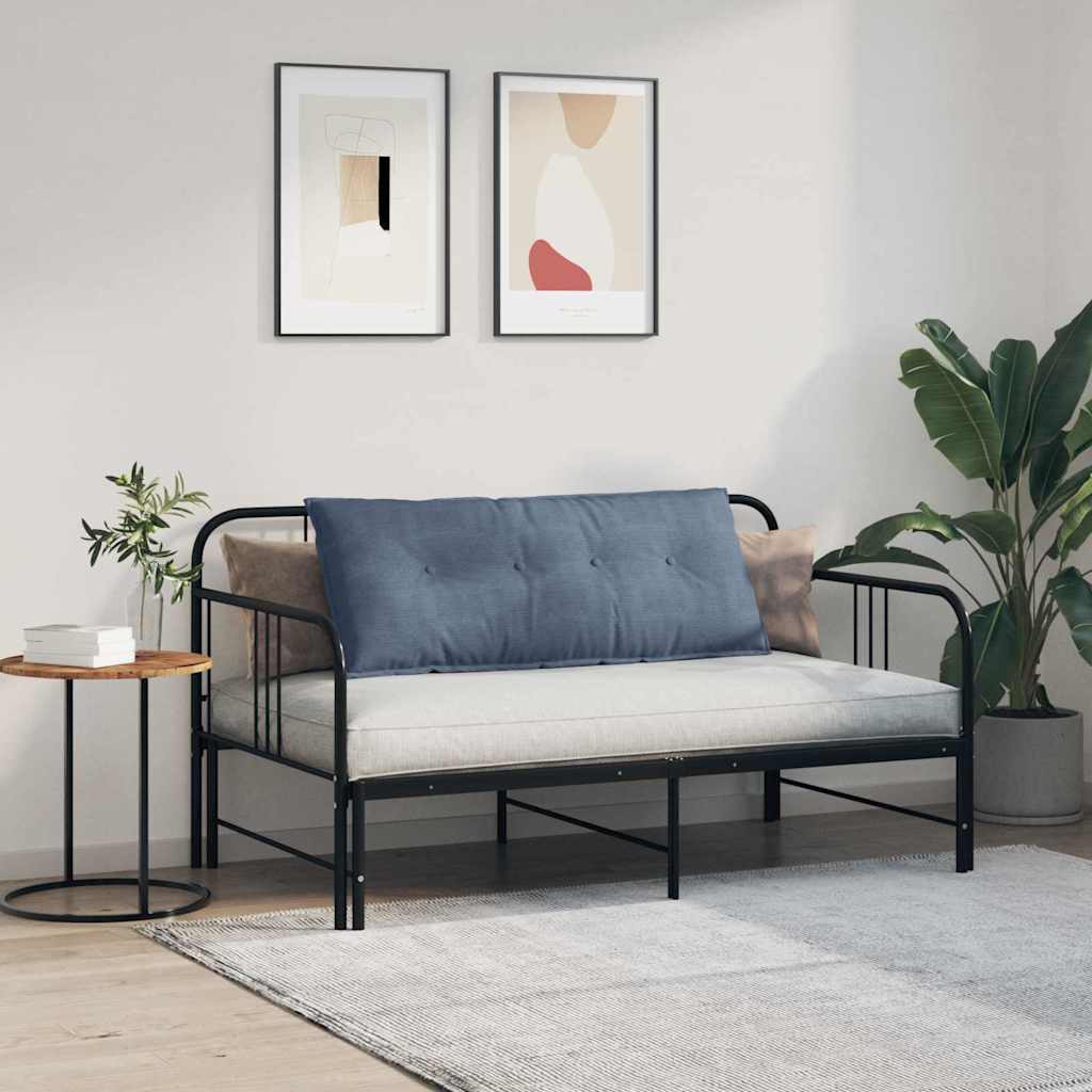 Μαξιλάρι Πλάτης Μπλε 120 x 50 cm Υφασμάτινο Κορντουρά