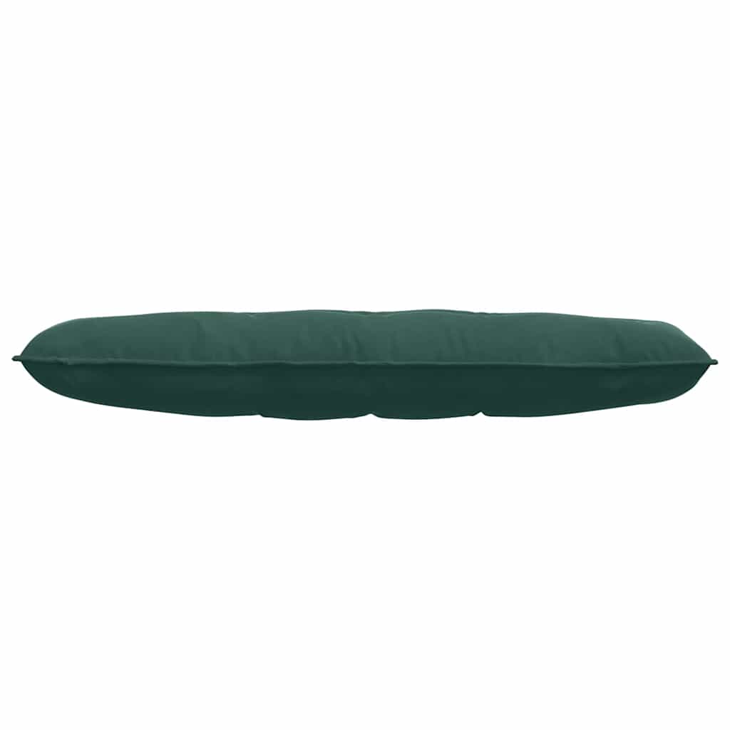 Μαξιλάρι Πλάτης Σκούρο Πράσινο 140 x 50 cm Υφασμάτινο Κορντουρά