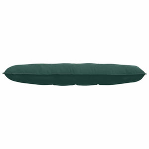 Μαξιλάρι Πλάτης Σκούρο Πράσινο 140 x 50 cm Υφασμάτινο Κορντουρά