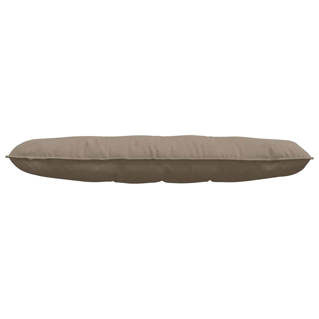 Μαξιλάρι Πλάτης Taupe 140 x 50 cm Ύφασμα Μικροΐνας