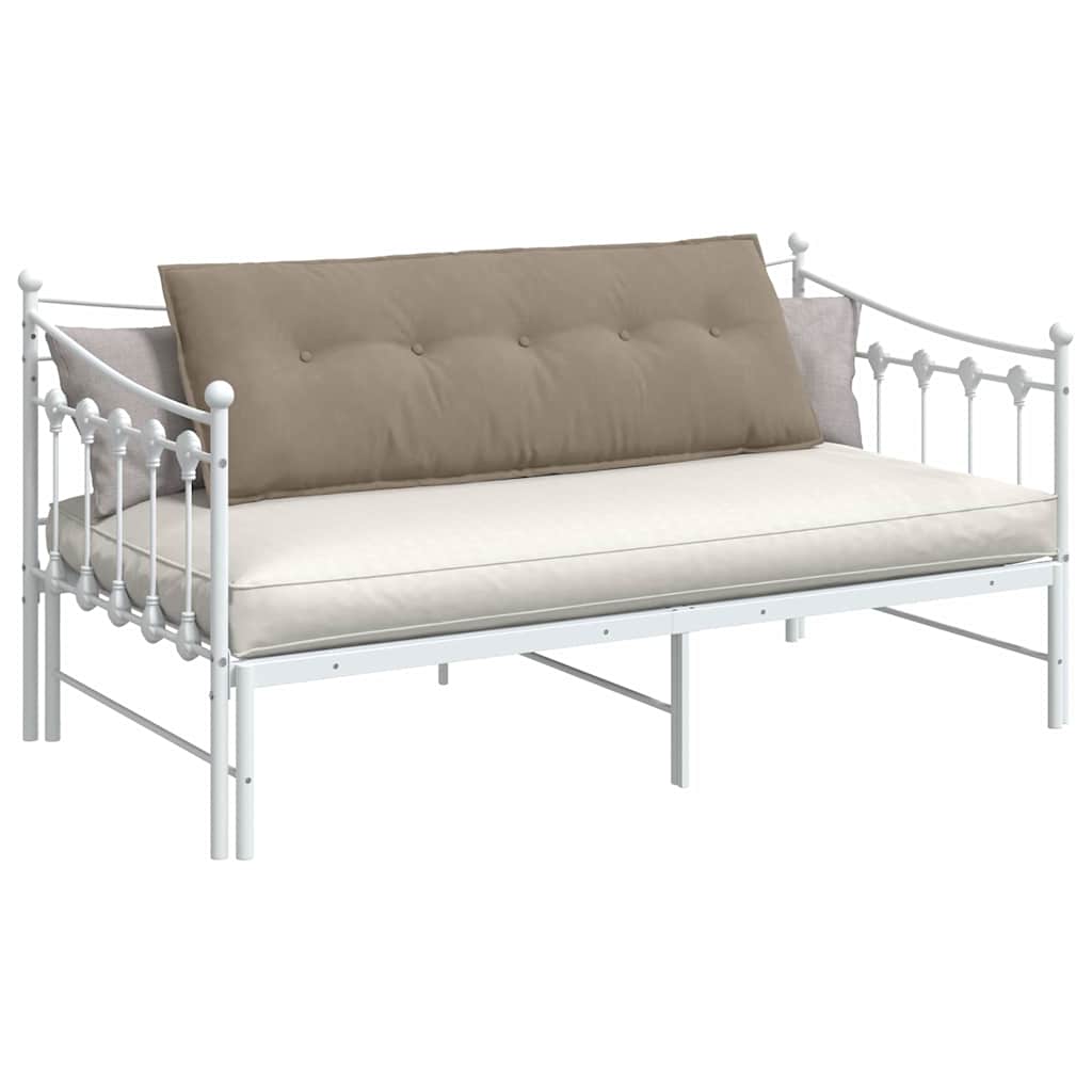 Μαξιλάρι Πλάτης Taupe 140 x 50 cm Ύφασμα Μικροΐνας