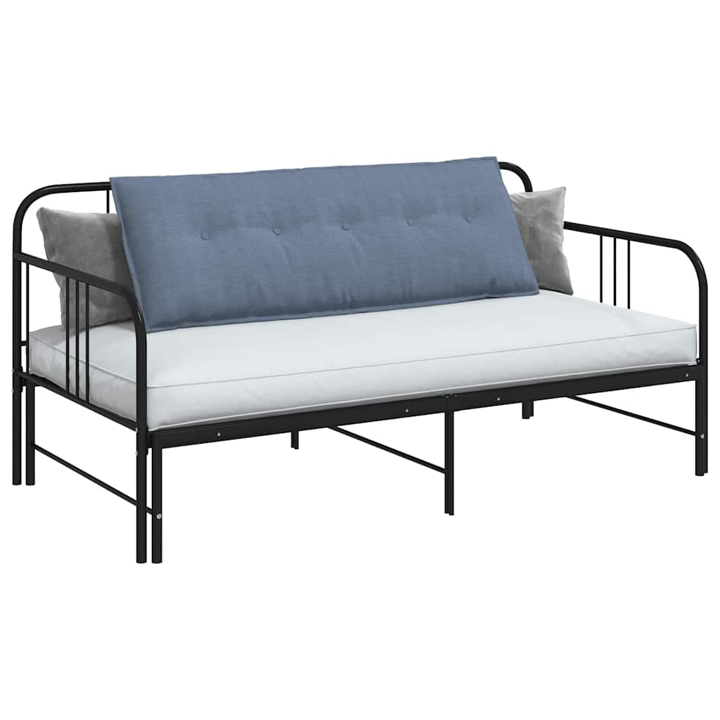 Μαξιλάρι Πλάτης Μπλε 140 x 50 cm Υφασμάτινο Κορντουρά