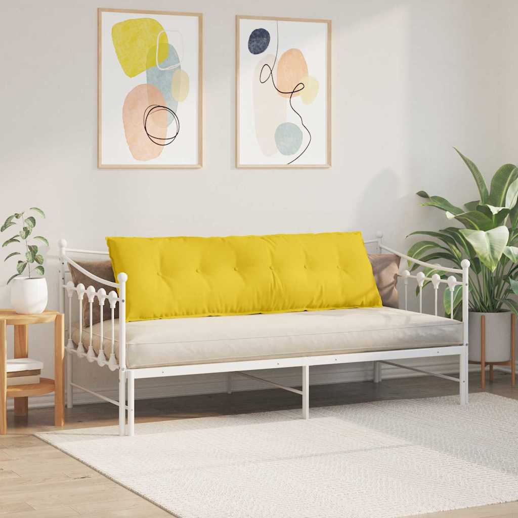 Μαξιλάρι Πλάτης Απαλό Κίτρινο 160 x 19 x 50 εκ ύφασμα