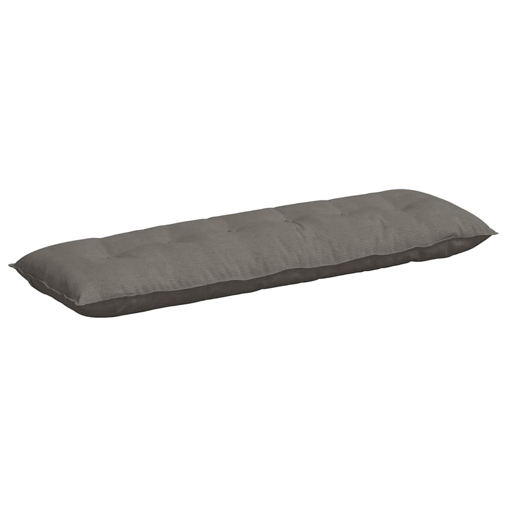 Μαξιλάρι Πλάτης Ανοιχτό γκρι 160 x 50 cm Υφασμάτινο Κορντουρά