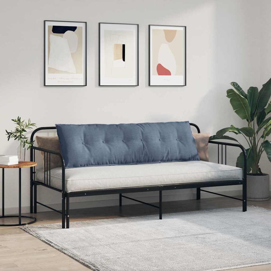 Μαξιλάρι Πλάτης Μπλε 160 x 50 cm Υφασμάτινο Κορντουρά