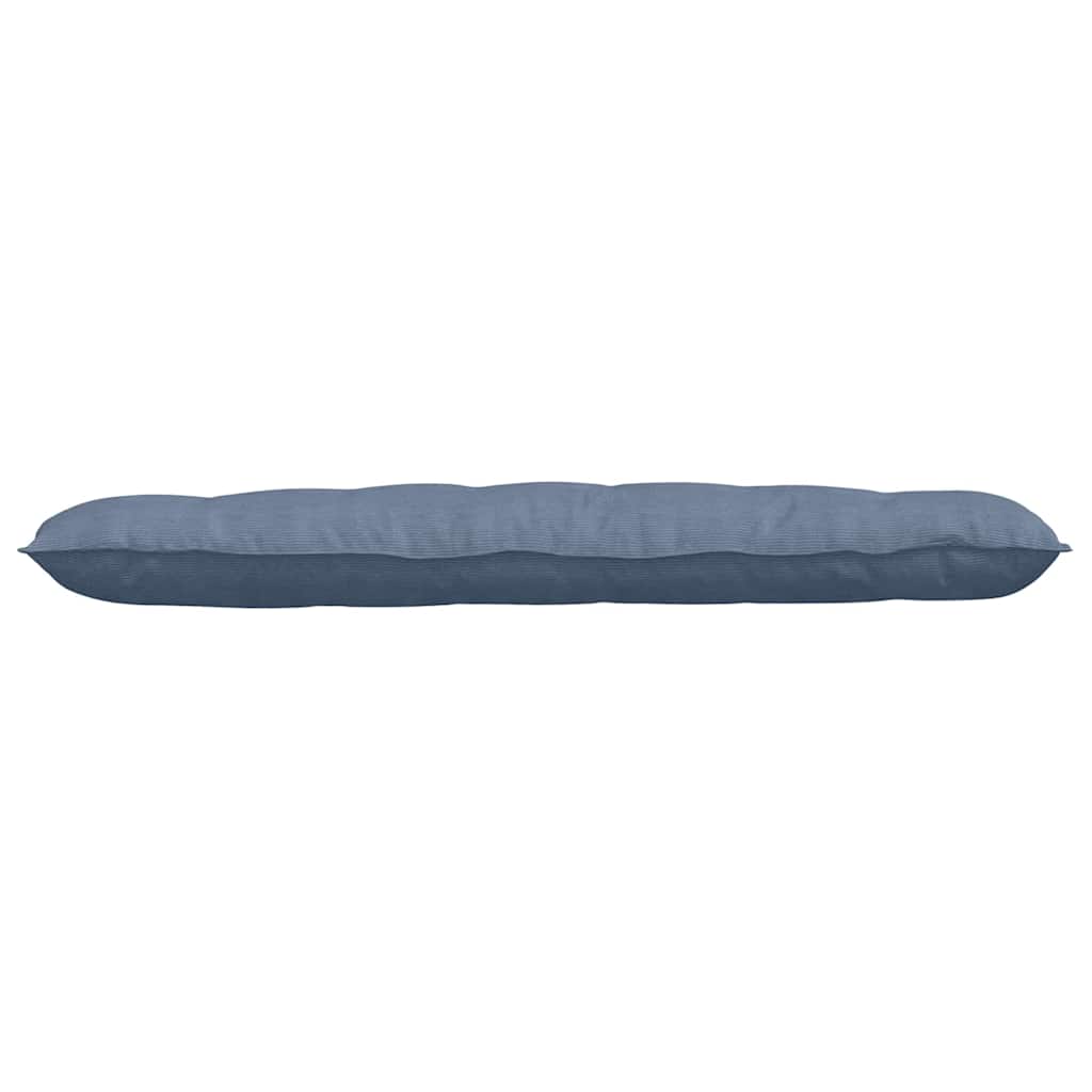 Μαξιλάρι Πλάτης Μπλε 160 x 50 cm Υφασμάτινο Κορντουρά