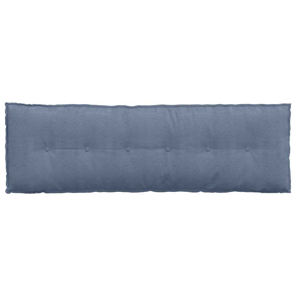 Μαξιλάρι Πλάτης Μπλε 160 x 50 cm Υφασμάτινο Κορντουρά