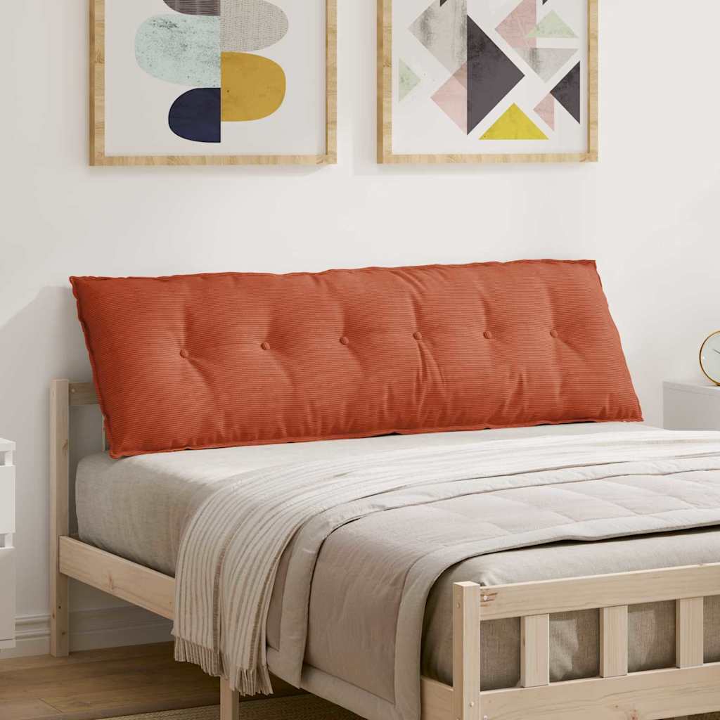 Μαξιλάρι Πλάτης Κόκκινο Πορτοκαλί 160 x 50 cm