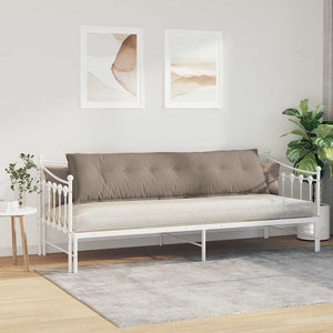 Μαξιλάρι Πλάτης Taupe 200 x 50 εκ. Ύφασμα Μικροΐνας