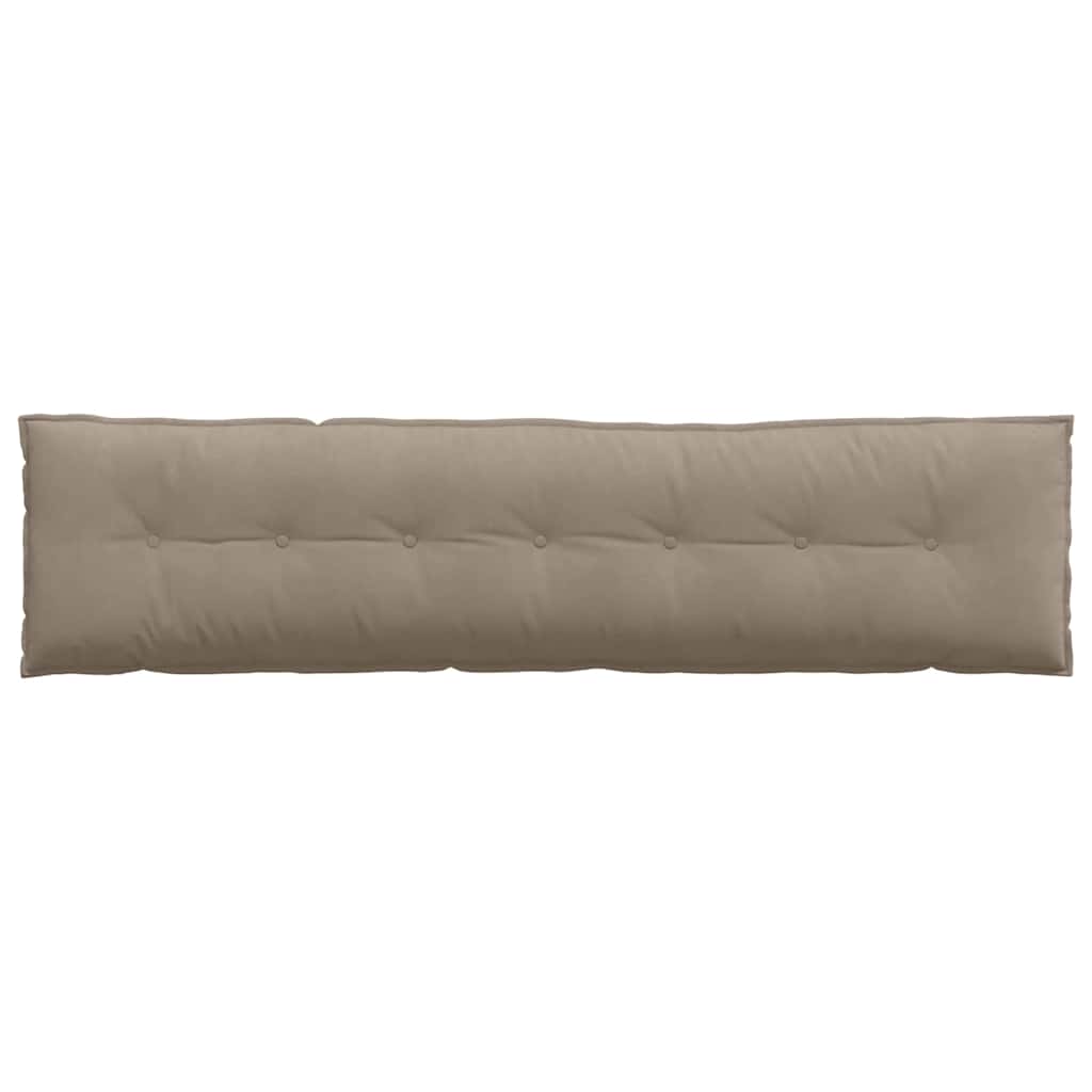 Μαξιλάρι Πλάτης Taupe 200 x 50 εκ. Ύφασμα Μικροΐνας