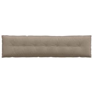 Μαξιλάρι Πλάτης Taupe 200 x 50 εκ. Ύφασμα Μικροΐνας