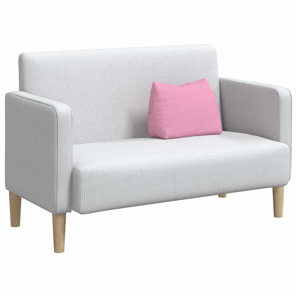 Μαξιλάρι Πλάτης Ροζ 45 x 20 x 35 εκ. ύφασμα