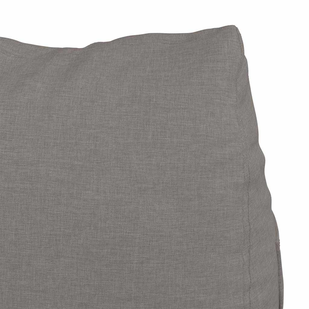 Μαξιλάρι Πλάτης Taupe 60 x 20 x 50 εκ. ύφασμα - Pakobazaar