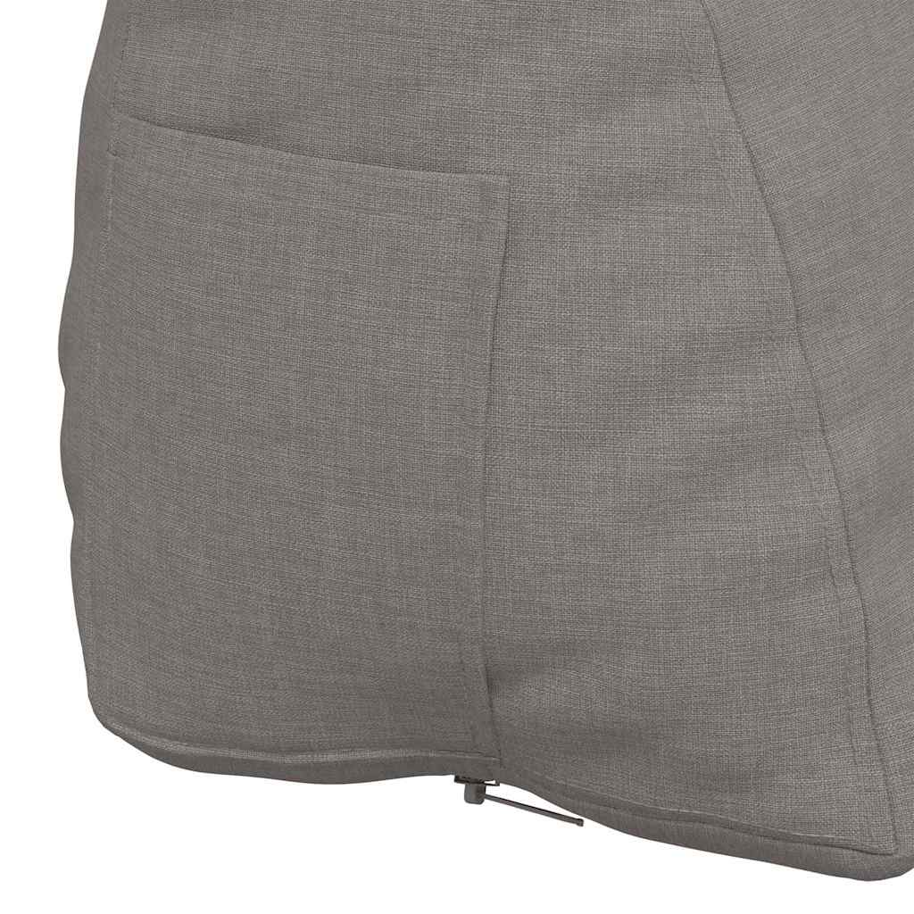 Μαξιλάρι Πλάτης Taupe 60 x 20 x 50 εκ. ύφασμα - Pakobazaar