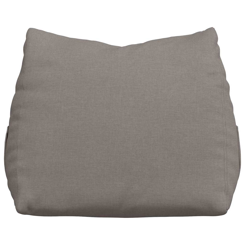 Μαξιλάρι Πλάτης Taupe 60 x 20 x 50 εκ. ύφασμα - Pakobazaar