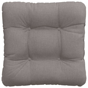 Μαξιλάρια καθισμάτων 4 τμχ. Ύφασμα Taupe 40 x 40 x 12 εκ.