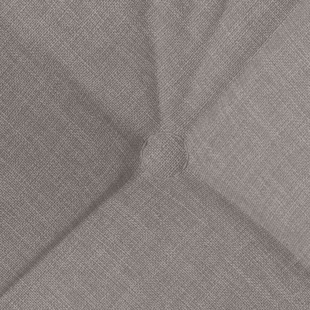 Μαξιλάρια καθισμάτων 4 pcs Taupe 45 x 45 x 12 εκ. ύφασμα