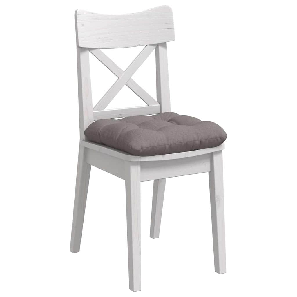 Μαξιλάρια καθισμάτων 4 pcs Taupe 45 x 45 x 12 εκ. ύφασμα