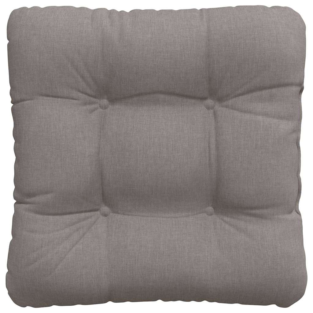 Μαξιλάρια καθισμάτων 4 pcs Taupe 45 x 45 x 12 εκ. ύφασμα