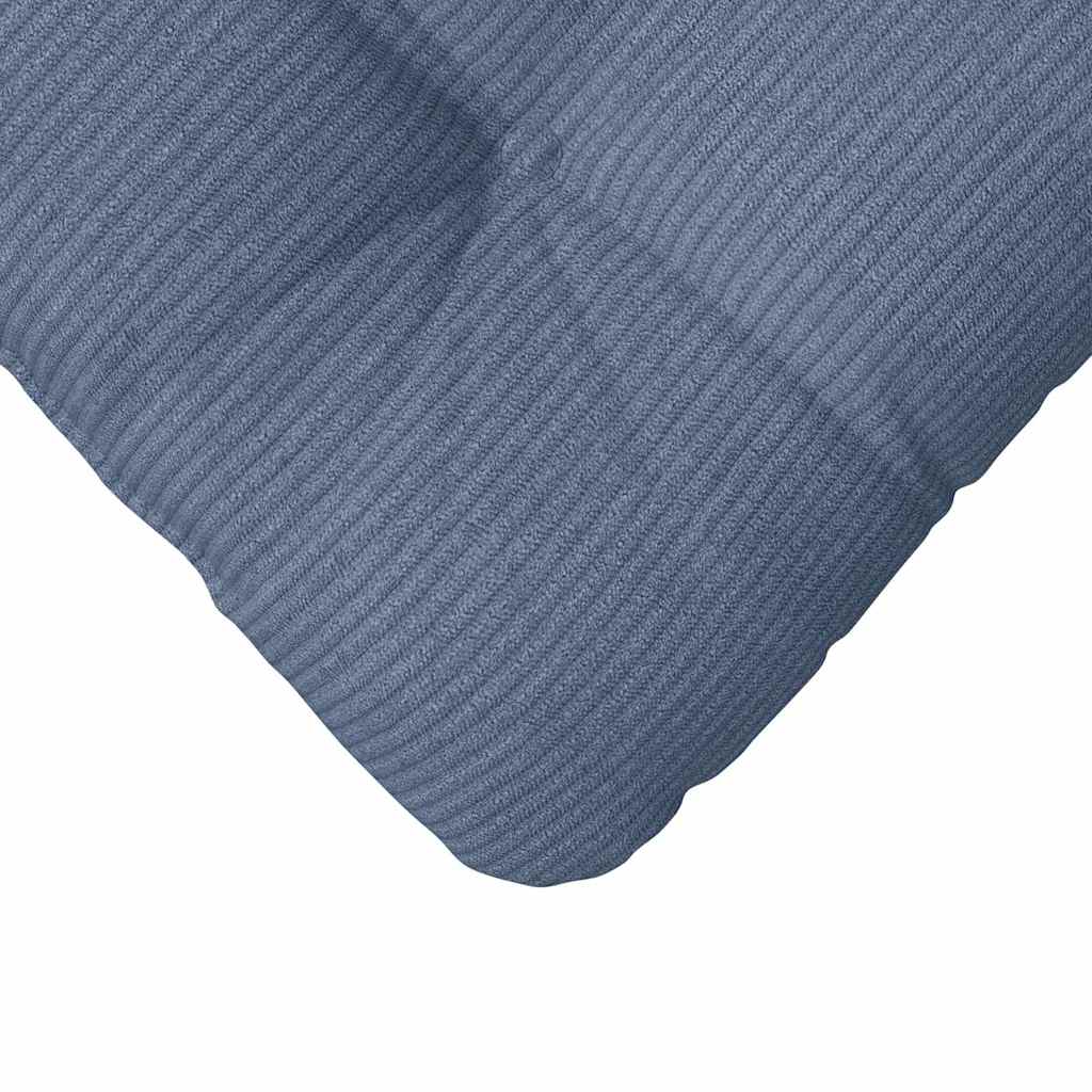 Μαξιλάρια καθισμάτων 4 pcs Μπλε 45 x 45 cm Υφασμάτινο Κορντουρά