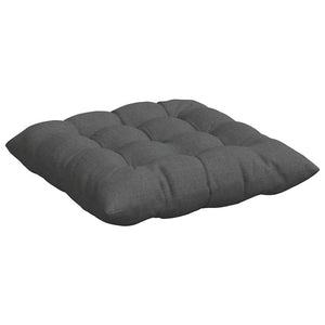 Μαξιλάρια καθισμάτων 4 pcs Σκούρο Γκρι 40 x 40 x 6 cm ύφασμα - Pakobazaar