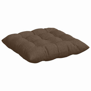 Μαξιλάρια καθισμάτων 4 pcs Καφέ 40 x 40 x 6 cm ύφασμα - Pakobazaar