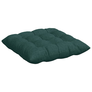 Μαξιλάρια καθισμάτων 4 pcs Σκούρο Πράσινο 40 x 40 x 6 cm ύφασμα - Pakobazaar