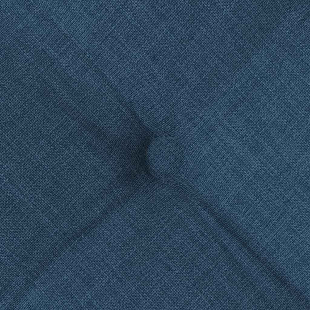 Μαξιλάρια καθισμάτων 4 pcs Μπλε 40 x 40 x 6 cm ύφασμα - Pakobazaar