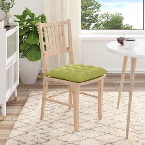 Μαξιλάρια καθισμάτων 4 pcs Ανοιχτό Πράσινο 40 x 40 x 6 cm - Pakobazaar