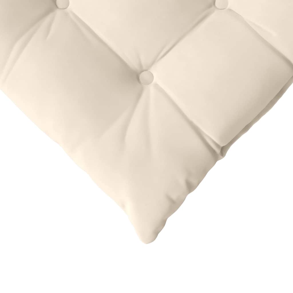 Μαξιλάρια καθισμάτων 4 pcs Μπεζ 40 x 40 x 6 cm Μικροΐνες - Pakobazaar