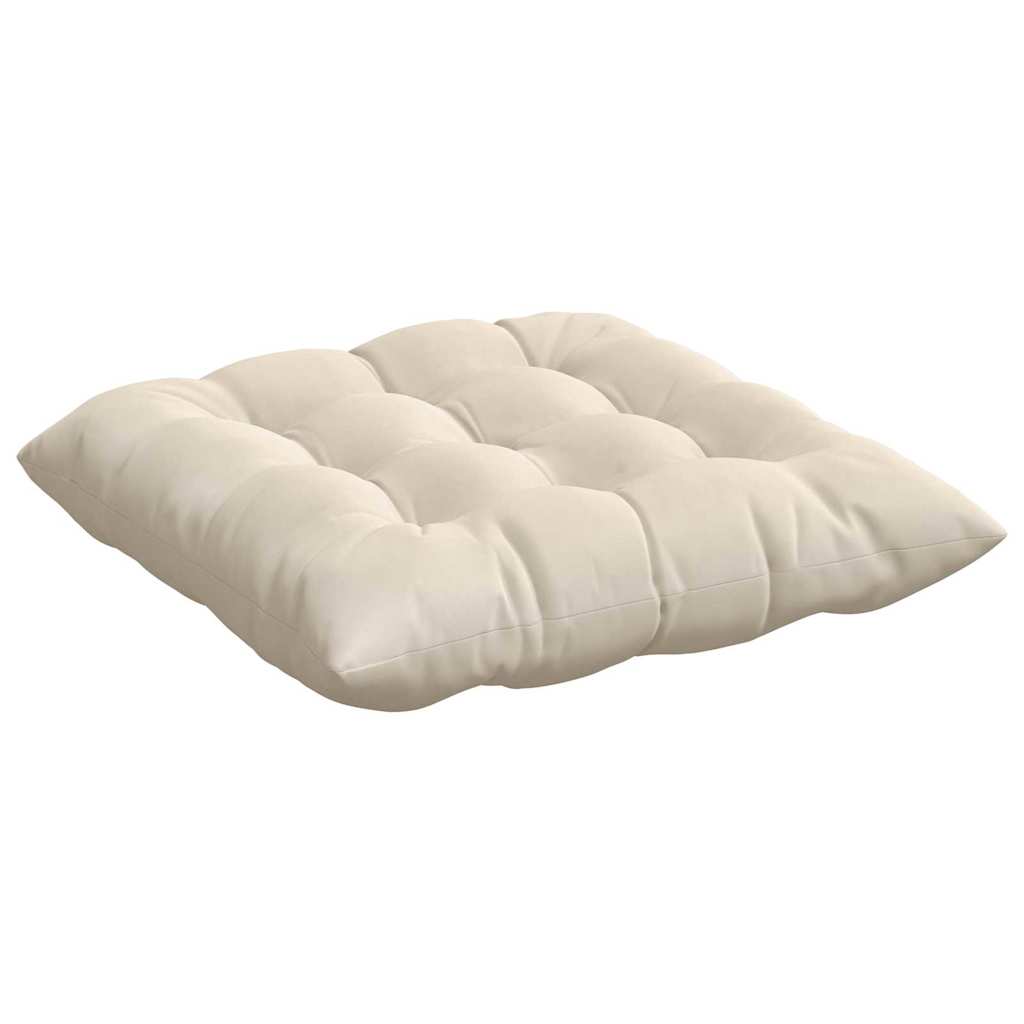 Μαξιλάρια καθισμάτων 4 pcs Μπεζ 40 x 40 x 6 cm Μικροΐνες - Pakobazaar