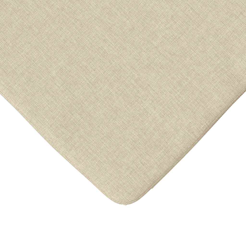 Μαξιλάρια καθισμάτων 4 pcs Κρεμ 40 x 40 x 3 cm ύφασμα