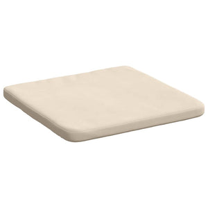 Μαξιλάρια καθισμάτων 4 pcs Μπεζ 40 x 40 x 3 cm Ύφασμα Μικροΐνας - Pakobazaar
