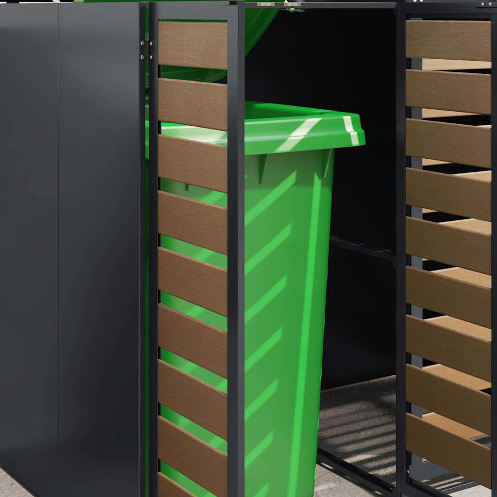 Αποθήκη τροχήλατου κάδου για 3 κάδους 340 x 77.5 x 115.5 εκ