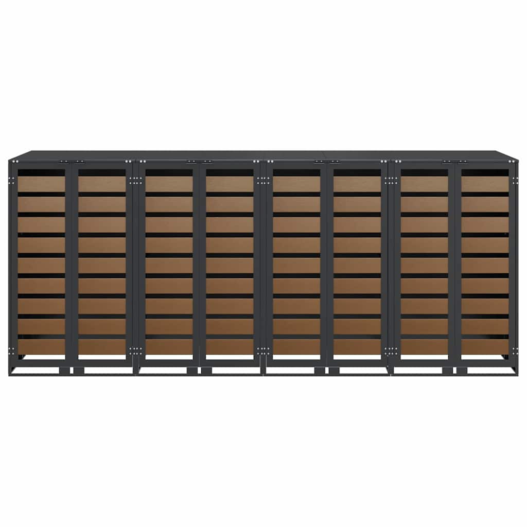 Αποθήκη τροχήλατου κάδου για 3 κάδους 340 x 77.5 x 115.5 εκ