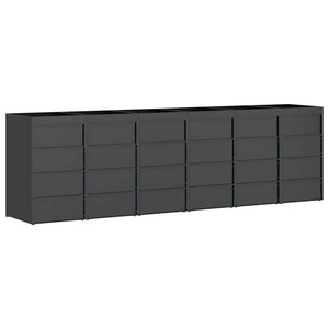 Αποθήκη τροχήλατου κάδου για 3 κάδους 340 x 77.5 x 115.5 εκ - Pakobazaar