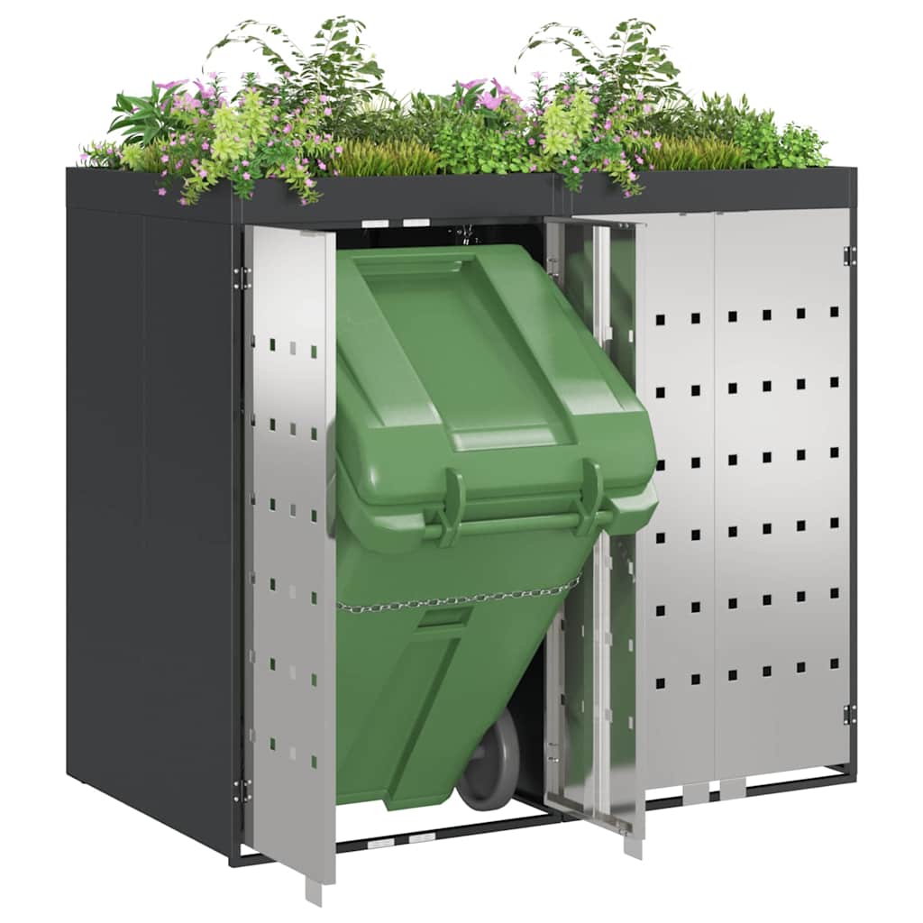 Αποθήκη τροχήλατου κάδου για 3 κάδους 340 x 77.5 x 115.5 εκ