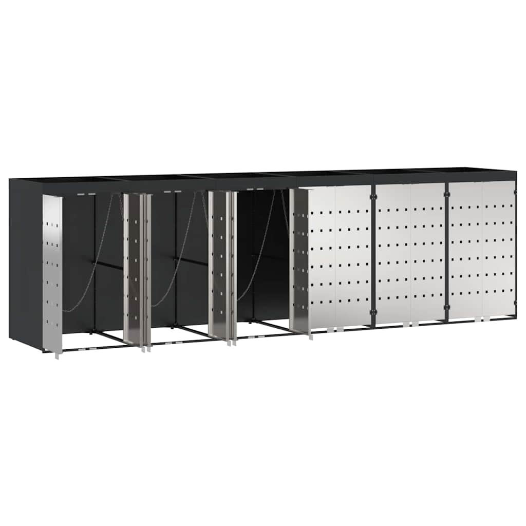 Αποθήκη τροχήλατου κάδου για 3 κάδους 340 x 77.5 x 115.5 εκ