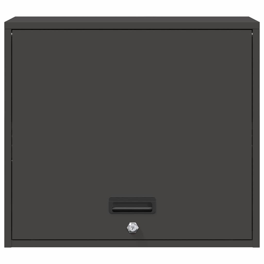 Ντουλάπι τοίχου για γκαράζ Μαύρο 60 x 40 x 53 εκ - Pakobazaar