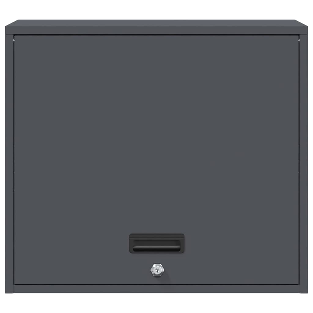 Ντουλάπι τοίχου για γκαράζ Ανθρακί 60 x 40 x 53 εκ
