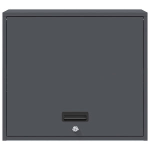 Ντουλάπι τοίχου για γκαράζ Ανθρακί 60 x 40 x 53 εκ