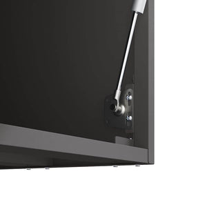 Ντουλάπι τοίχου για γκαράζ Μαύρο 90 x 33 x 35 εκ - Pakobazaar