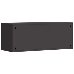 Ντουλάπι τοίχου για γκαράζ Μαύρο 90 x 33 x 35 εκ - Pakobazaar
