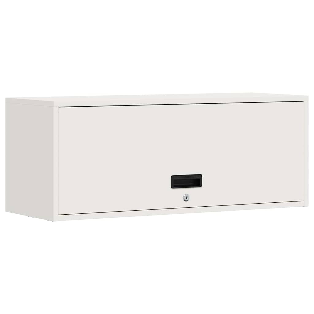 Ντουλάπι τοίχου για γκαράζ Λευκό 90 x 33 x 35 εκ - Pakobazaar