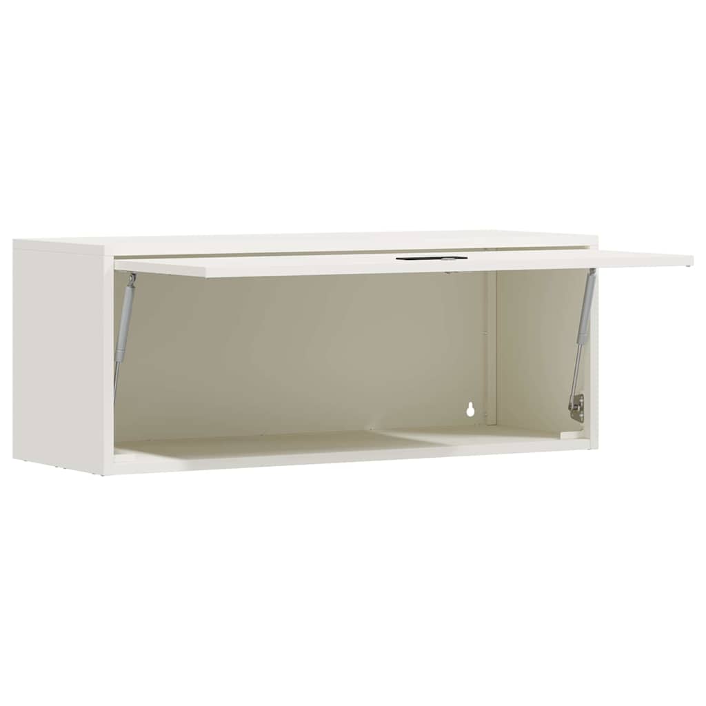 Ντουλάπι τοίχου για γκαράζ Λευκό 90 x 33 x 35 εκ - Pakobazaar
