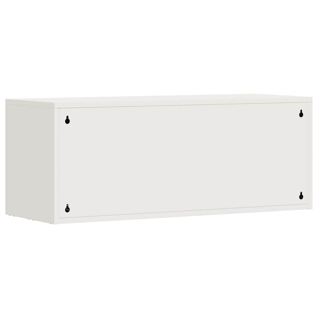 Ντουλάπι τοίχου για γκαράζ Λευκό 90 x 33 x 35 εκ - Pakobazaar