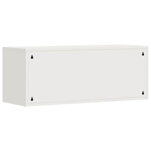 Ντουλάπι τοίχου για γκαράζ Λευκό 90 x 33 x 35 εκ - Pakobazaar