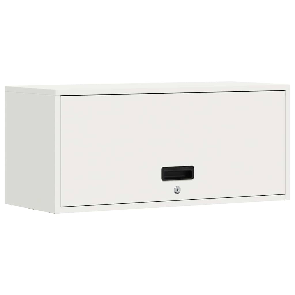 Ντουλάπι τοίχου για γκαράζ Λευκό 80 x 33 x 35 εκ